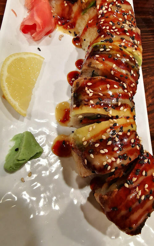 Vegan Dragon Roll