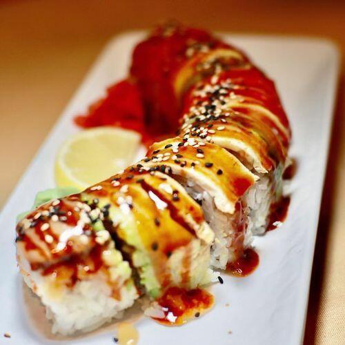 Vegan Rainbow Roll
