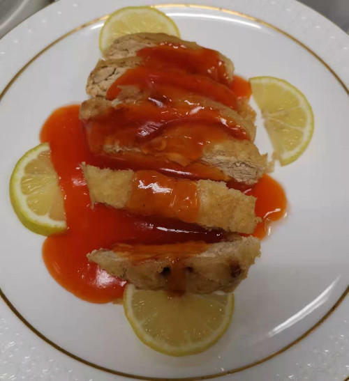 Vegan Lemon Chicken